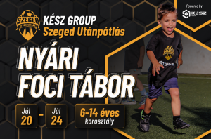 KÉSZ GROUP Szeged Utánpótlás Nyári Foci Tábor 2026